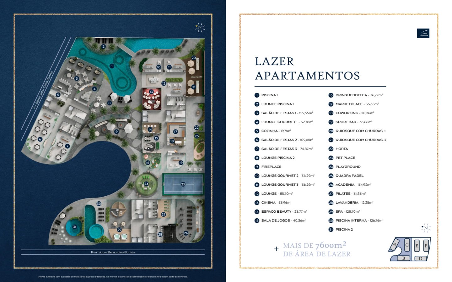 Dubai Mall Porto Belo — Planta 4