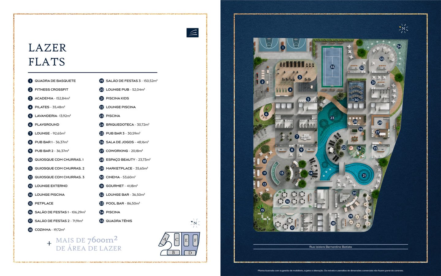 Dubai Mall Porto Belo — Planta 5